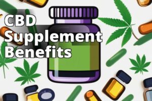 The Comprehensive Guide To Cbd Supplements: Benefits, Risks, And How To Maximize Their Effects