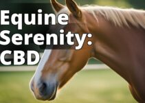 Unleash The Calming Effects: Cbd Oil Benefits For Anxiety In Horses